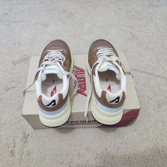 Autry Hyperway Low Man Sneakers – Cigar/Silver EU 42 (US 9) - Picture 6 of 10